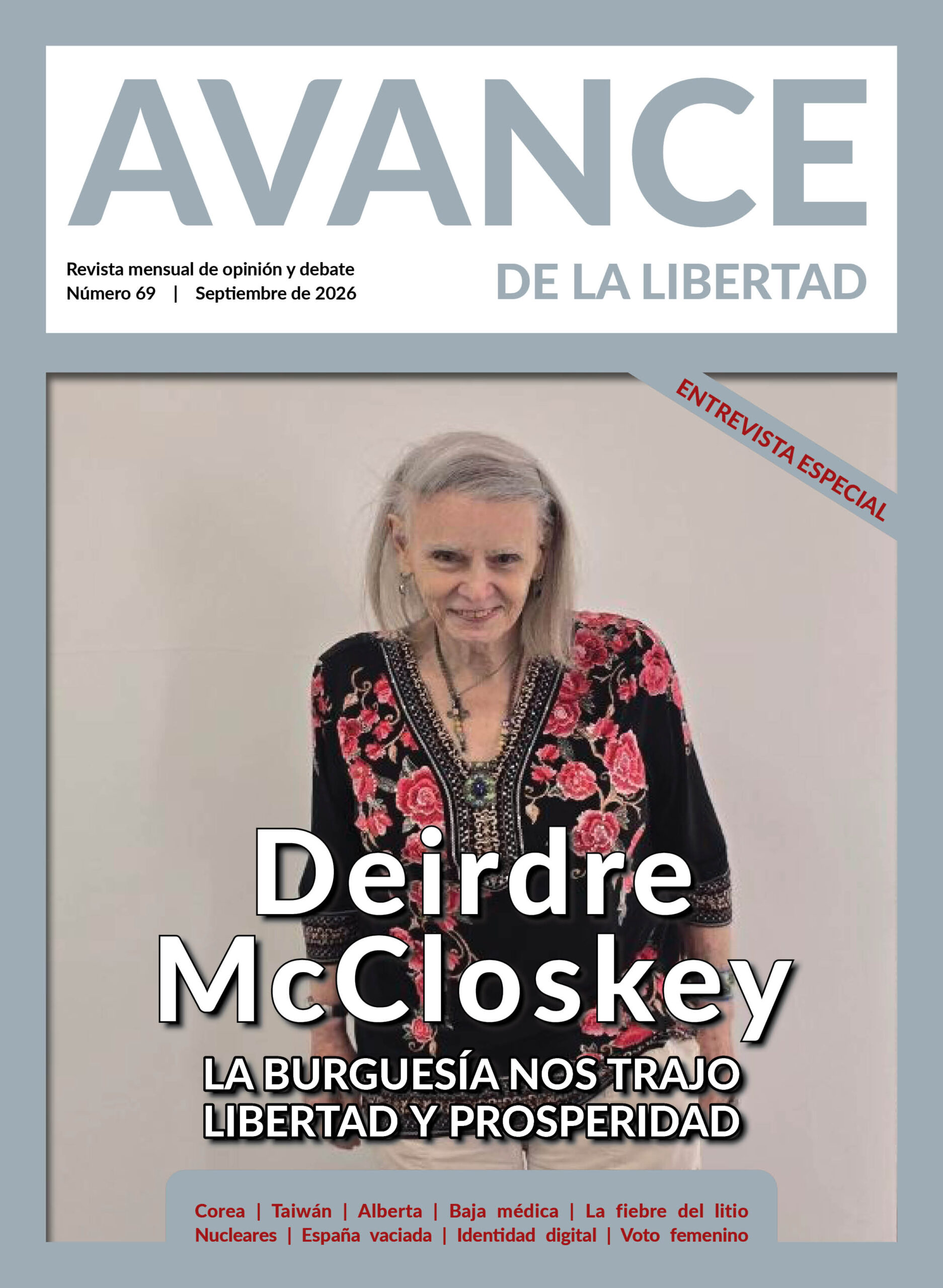AVANCE 69 - SEP 2026 Portada